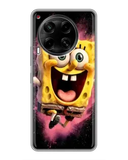 Чохол для TECNO Camon 30 (CL6) з картинкою «Вибуховий Спанч Боб»