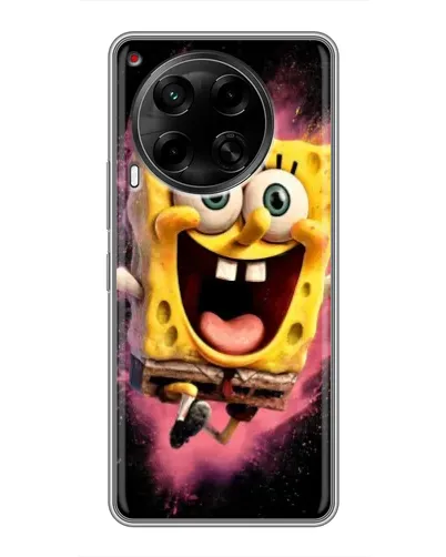 Чохол для TECNO Camon 30 (CL6) з картинкою «Вибуховий Спанч Боб»