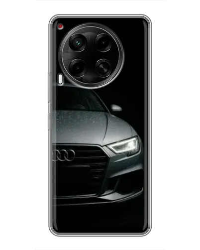Чехол для TECNO Camon 30 (CL6) с картинкой «Audi — детализация кузова»