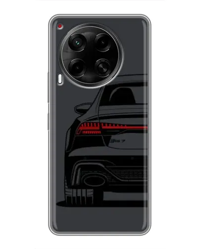 Чехол для TECNO Camon 30 (CL6) с картинкой «Задняя часть Audi — арт»