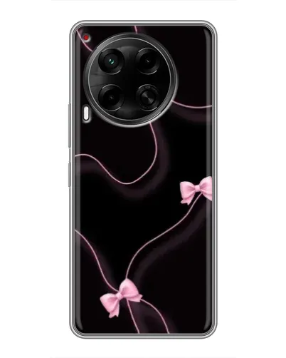 Чехол для TECNO Camon 30 (CL6) с картинкой «Розовые ленты» Чехол для TECNO Camon 30 (CL6) с картинкой «Розовые ленты»