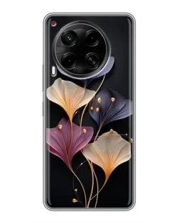 Чехол для TECNO Camon 30 (CL6) с картинкой «Лиловые цветы грации» Чехол для TECNO Camon 30 (CL6) с картинкой «Лиловые цветы грации»