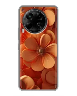 Чехол для TECNO Camon 30 (CL6) с картинкой «Оранжевый макро цветок» Чехол для TECNO Camon 30 (CL6) с картинкой «Оранжевый макро цветок»