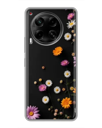 Чехол для TECNO Camon 30 (CL6) с картинкой «Цветочная композиция»