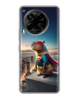 Чохол для TECNO Camon 30 (CL6) з картинкою «Капі-мен супергерой»