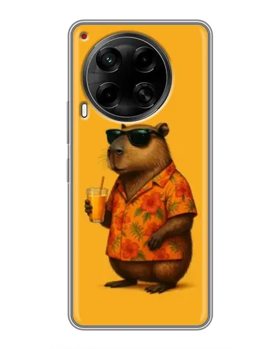 Чохол для TECNO Camon 30 (CL6) з картинкою «Капібара на відпочинку» Чохол для TECNO Camon 30 (CL6) з картинкою «Капібара на відпочинку»