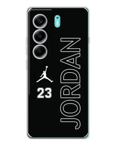 Чехол для TECNO Camon 40 с картинкой «Jordan Vertical»