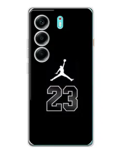 Чехол для TECNO Camon 40 с картинкой «Jordan Flight 23» Чехол для TECNO Camon 40 с картинкой «Jordan Flight 23»