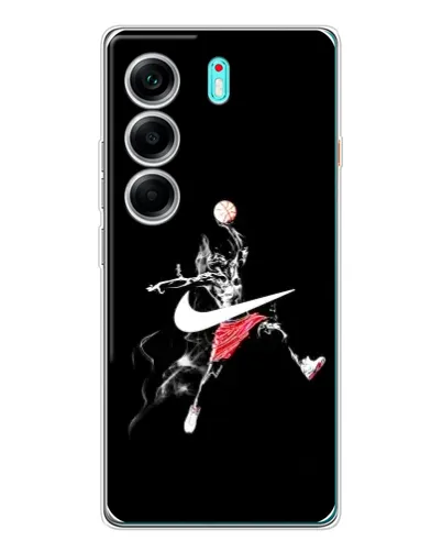 Чехол для TECNO Camon 40 с картинкой «Jordan Jumpman»