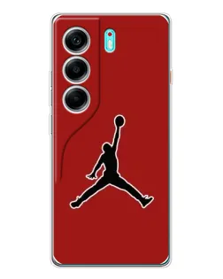 Чехол для TECNO Camon 40 с картинкой «Jordan Red Back» Чехол для TECNO Camon 40 с картинкой «Jordan Red Back»