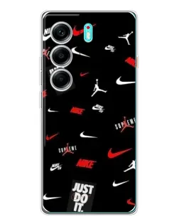 Чехол для TECNO Camon 40 с картинкой «Nike Mix Pattern» Чехол для TECNO Camon 40 с картинкой «Nike Mix Pattern»