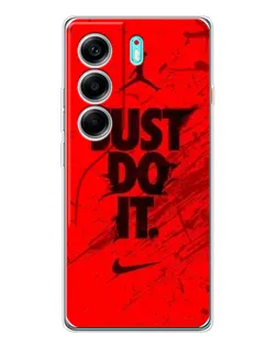 Чехол для TECNO Camon 40 с картинкой «Nike Just Do It» Чехол для TECNO Camon 40 с картинкой «Nike Just Do It»