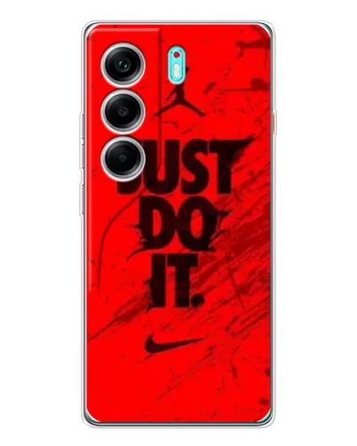 Чехол для TECNO Camon 40 с картинкой «Nike Just Do It»