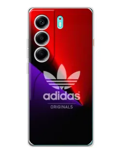 Чехол для TECNO Camon 40 с картинкой «Adidas Red Neon»
