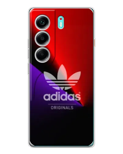 Чехол для TECNO Camon 40 с картинкой «Adidas Red Neon» Чехол для TECNO Camon 40 с картинкой «Adidas Red Neon»