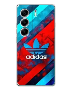 Чехол для TECNO Camon 40 с картинкой «Абстракция Adidas»