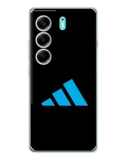Чехол для TECNO Camon 40 с картинкой «Adidas Cyan Logo»