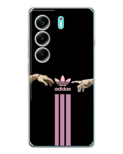 Чехол для TECNO Camon 40 с картинкой «Adidas Hands» Чехол для TECNO Camon 40 с картинкой «Adidas Hands»