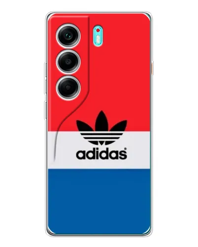 Чехол для TECNO Camon 40 с картинкой «Ретро блоки Adidas» Чехол для TECNO Camon 40 с картинкой «Ретро блоки Adidas»