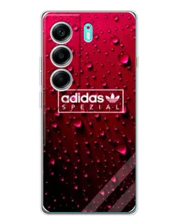 Чехол для TECNO Camon 40 с картинкой «Adidas Gold Marble»
