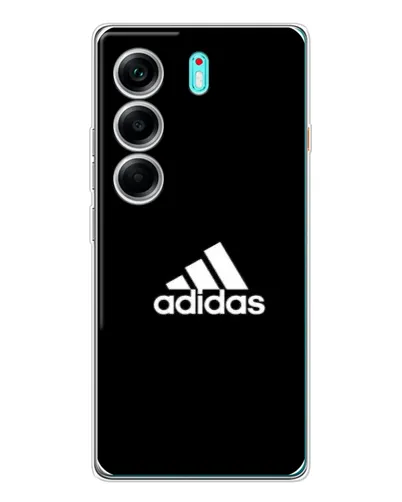 Чехол для TECNO Camon 40 с картинкой «Черная классика Adidas» Чехол для TECNO Camon 40 с картинкой «Черная классика Adidas»