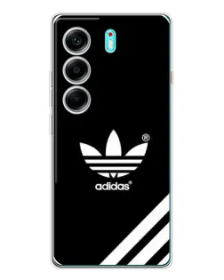 Чехол для TECNO Camon 40 с картинкой «Adidas с диагональными полосами»