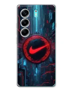 Чехол для TECNO Camon 40 с картинкой «Техногенный стиль Nike»