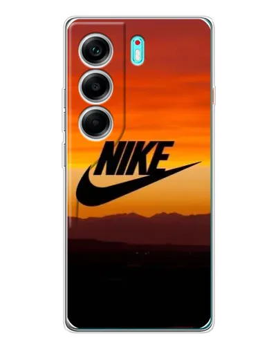 Чехол для TECNO Camon 40 с картинкой «Nike — вечерний горизонт»