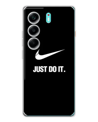 Чехол для TECNO Camon 40 с картинкой «Классический принт Nike»