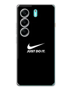 Чехол для TECNO Camon 40 с картинкой «Минимализм от Nike»