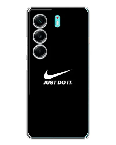 Чехол для TECNO Camon 40 с картинкой «Минимализм от Nike»