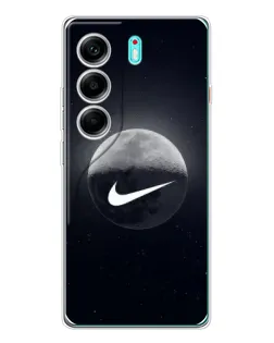 Чехол для TECNO Camon 40 с картинкой «Nike в стиле граффити»