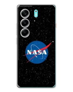 Чехол для TECNO Camon 40 с картинкой «NASA — звездное небо»