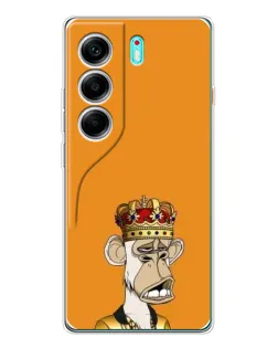 Чехол для TECNO Camon 40 с картинкой «Золотая обезьяна Bored Ape»