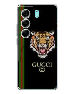 Чехол для TECNO Camon 40 с картинкой «Тигр Gucci»