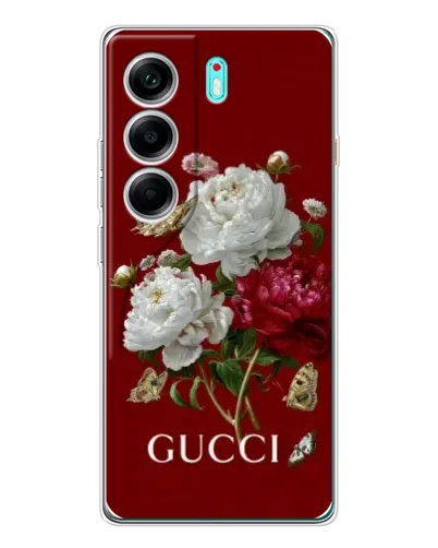 Чехол для TECNO Camon 40 с картинкой «Gucci —  сад»