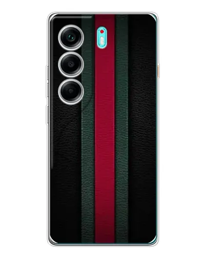 Чехол для TECNO Camon 40 с картинкой «Gucci — неоновая линия»