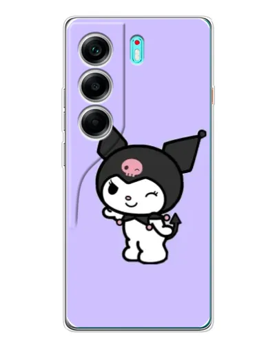 Чехол для TECNO Camon 40 с картинкой «Классическая Kuromi» Чехол для TECNO Camon 40 с картинкой «Классическая Kuromi»