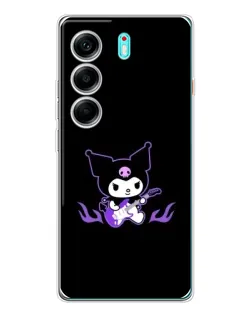 Чехол для TECNO Camon 40 с картинкой «Электрическая Kuromi»