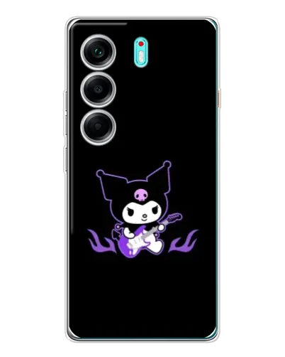 Чехол для TECNO Camon 40 с картинкой «Электрическая Kuromi» Чехол для TECNO Camon 40 с картинкой «Электрическая Kuromi»