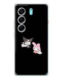 Чехол для TECNO Camon 40 с картинкой «My Melody и Kuromi»