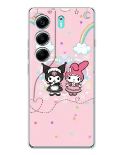 Чехол для TECNO Camon 40 с картинкой «My Melody и Kuromi»