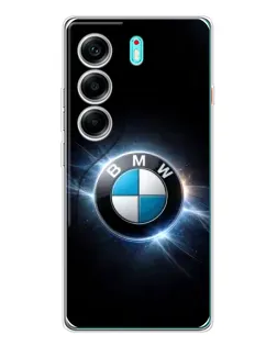 Чохол для TECNO Camon 40 з картинкою «BMW — неонове сяйво» Чохол для TECNO Camon 40 з картинкою «BMW — неонове сяйво»
