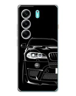 Чохол для TECNO Camon 40 з картинкою «Темний силует BMW» Чохол для TECNO Camon 40 з картинкою «Темний силует BMW»