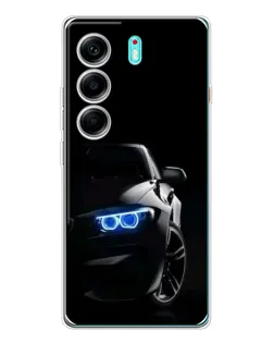 Чохол для TECNO Camon 40 з картинкою «BMW — нічний погляд» Чохол для TECNO Camon 40 з картинкою «BMW — нічний погляд»