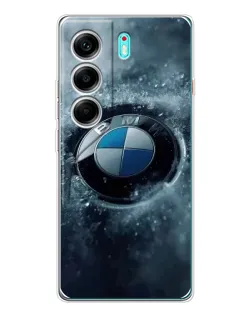 Чохол для TECNO Camon 40 з картинкою «Логотип BMW — лід» Чохол для TECNO Camon 40 з картинкою «Логотип BMW — лід»