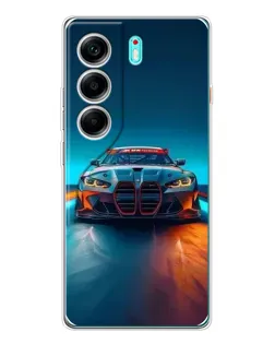 Чохол для TECNO Camon 40 з картинкою «BMW — вогні неону» Чохол для TECNO Camon 40 з картинкою «BMW — вогні неону»