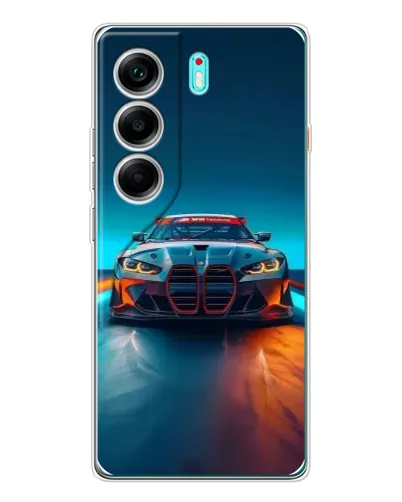Чохол для TECNO Camon 40 з картинкою «BMW — вогні неону» Чохол для TECNO Camon 40 з картинкою «BMW — вогні неону»