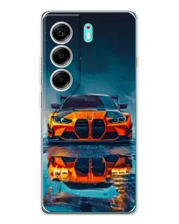 Чохол для TECNO Camon 40 з картинкою «BMW — золота емблема» Чохол для TECNO Camon 40 з картинкою «BMW — золота емблема»