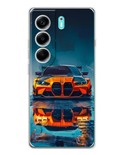 Чохол для TECNO Camon 40 з картинкою «BMW — золота емблема» Чохол для TECNO Camon 40 з картинкою «BMW — золота емблема»